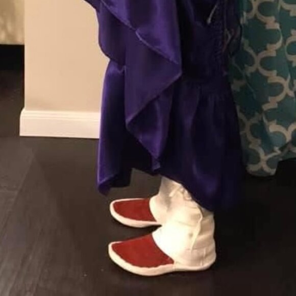 Authentic Women's Native American Style Legging Wrap Moccasins W/ Thick sole - Picture 6 of 7